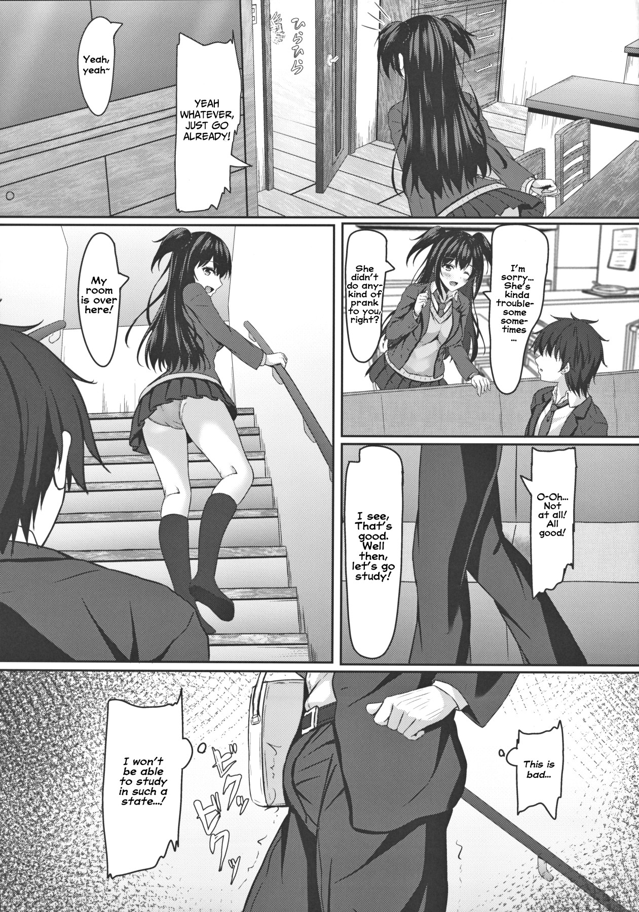 Hentai Manga Comic-First Year Middle Schooler Me And My Girlfriend Schoolgirl's Big Sister-Read-24